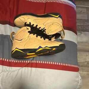 Jordan Men's 7 Retro Afrobeats Vachetta Tan/Black-Taxi